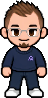 Adrien, Avatar in Pixel-Art