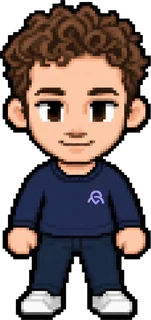 Louis, Avatar in Pixel-Art