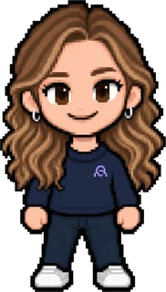 Maurine, pixel art avatar