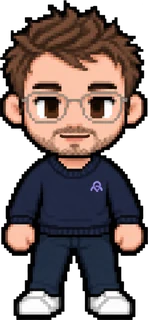 Robin, pixel art avatar