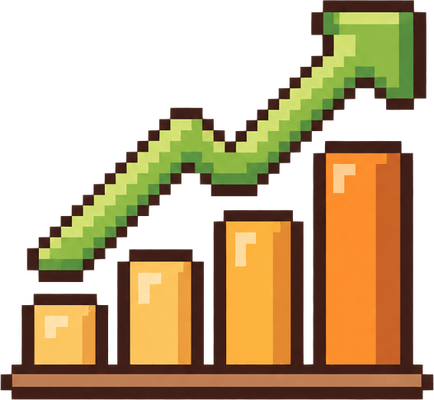 Graphique en pixel art