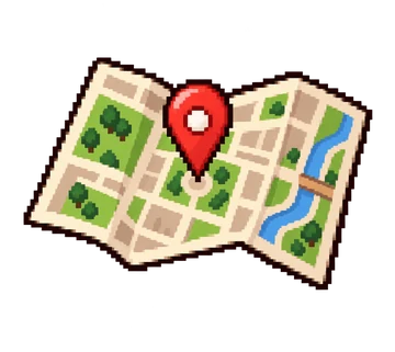 Podest in Pixel-Art